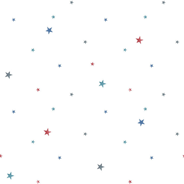 Galerie G78413 Blue Stars - Eade's Wallpaper