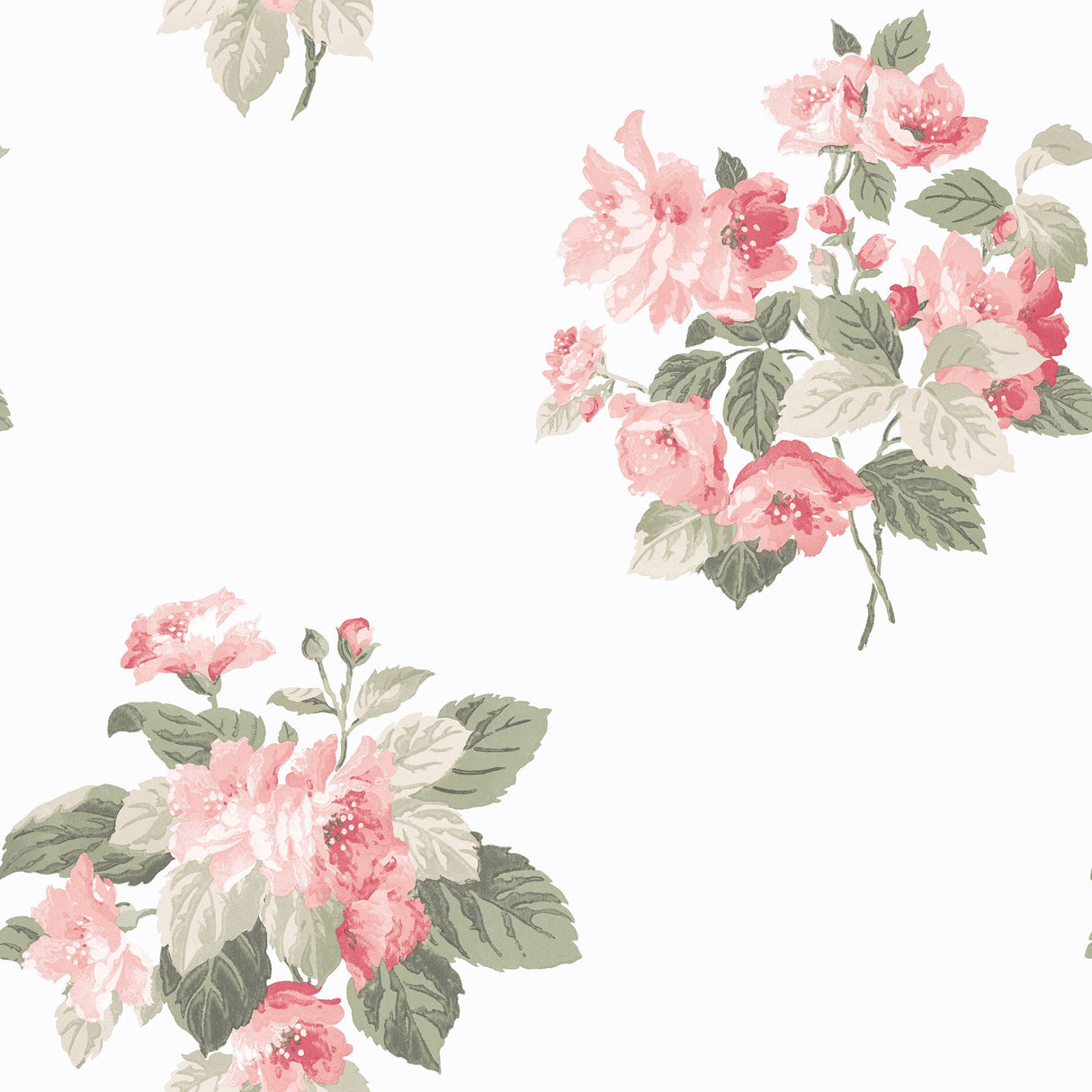 Galerie G78499 Pink Classic Bouquet - Eade's Wallpaper