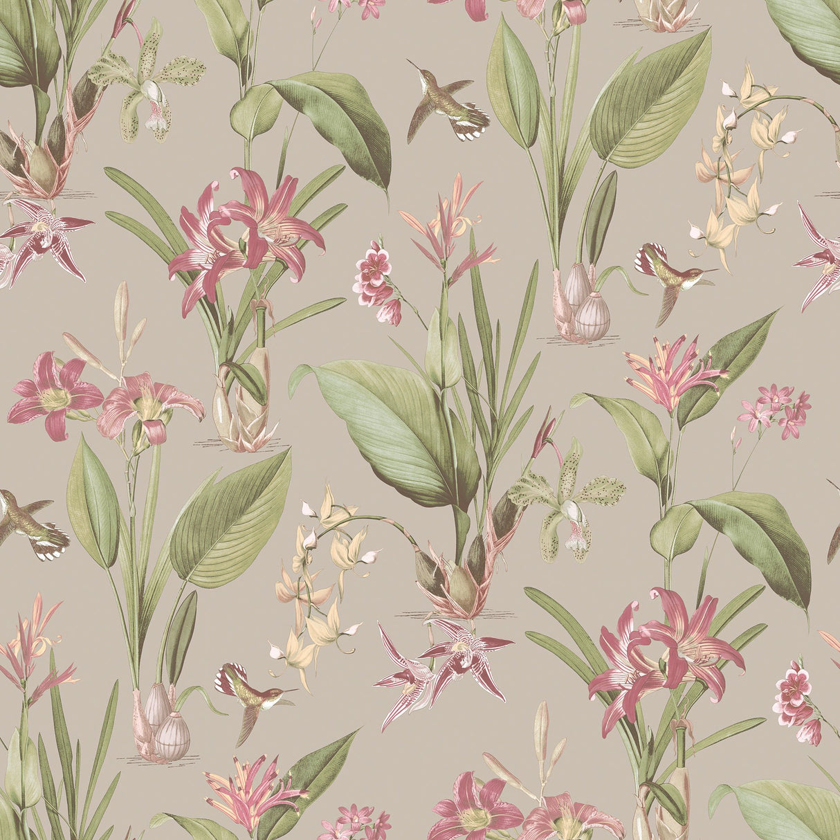 Galerie G78507 Beige Cottage Botanical - Eade's Wallpaper