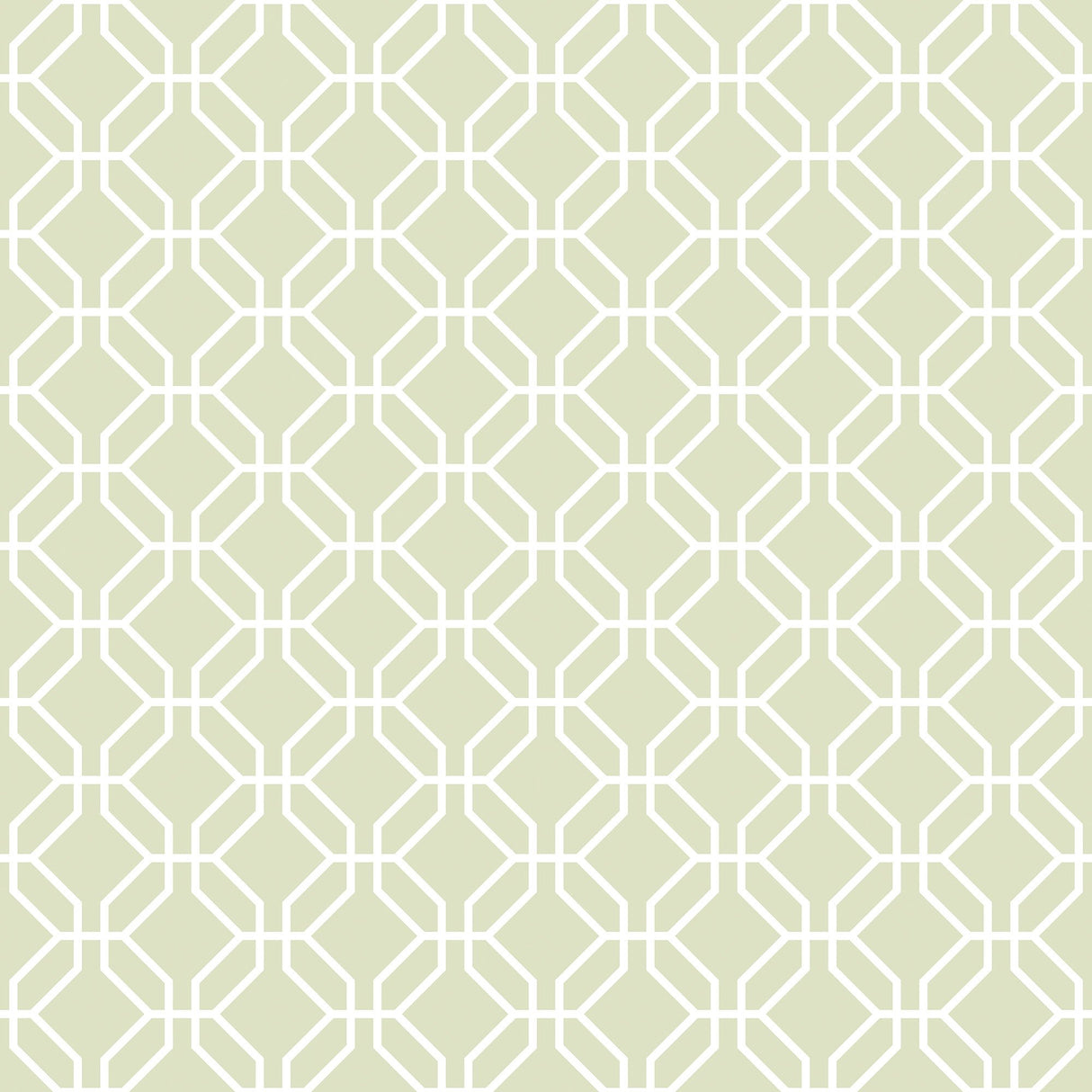 Galerie G78523 Green Trellis Negative - Eade's Wallpaper