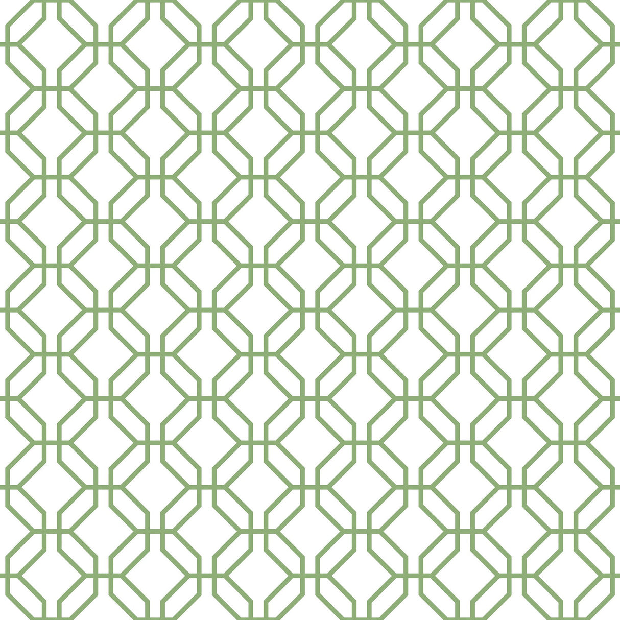 Galerie G78528 Green Trellis Positive - Eade's Wallpaper