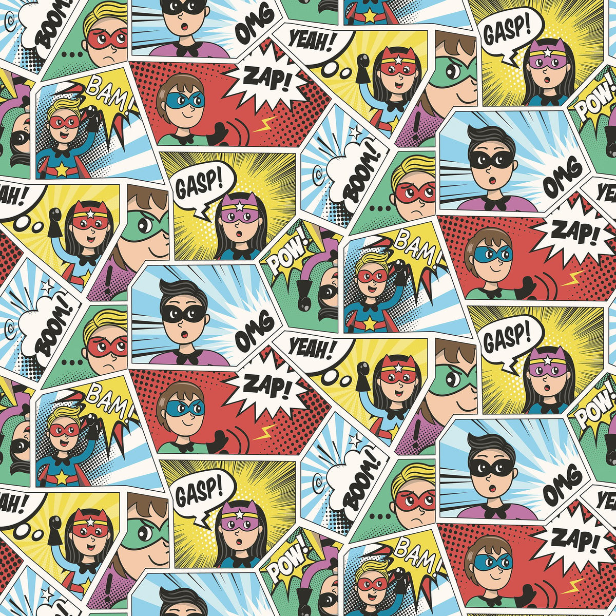 Galerie Kids and Teens Comics Multi-colored Wallpaper G78557