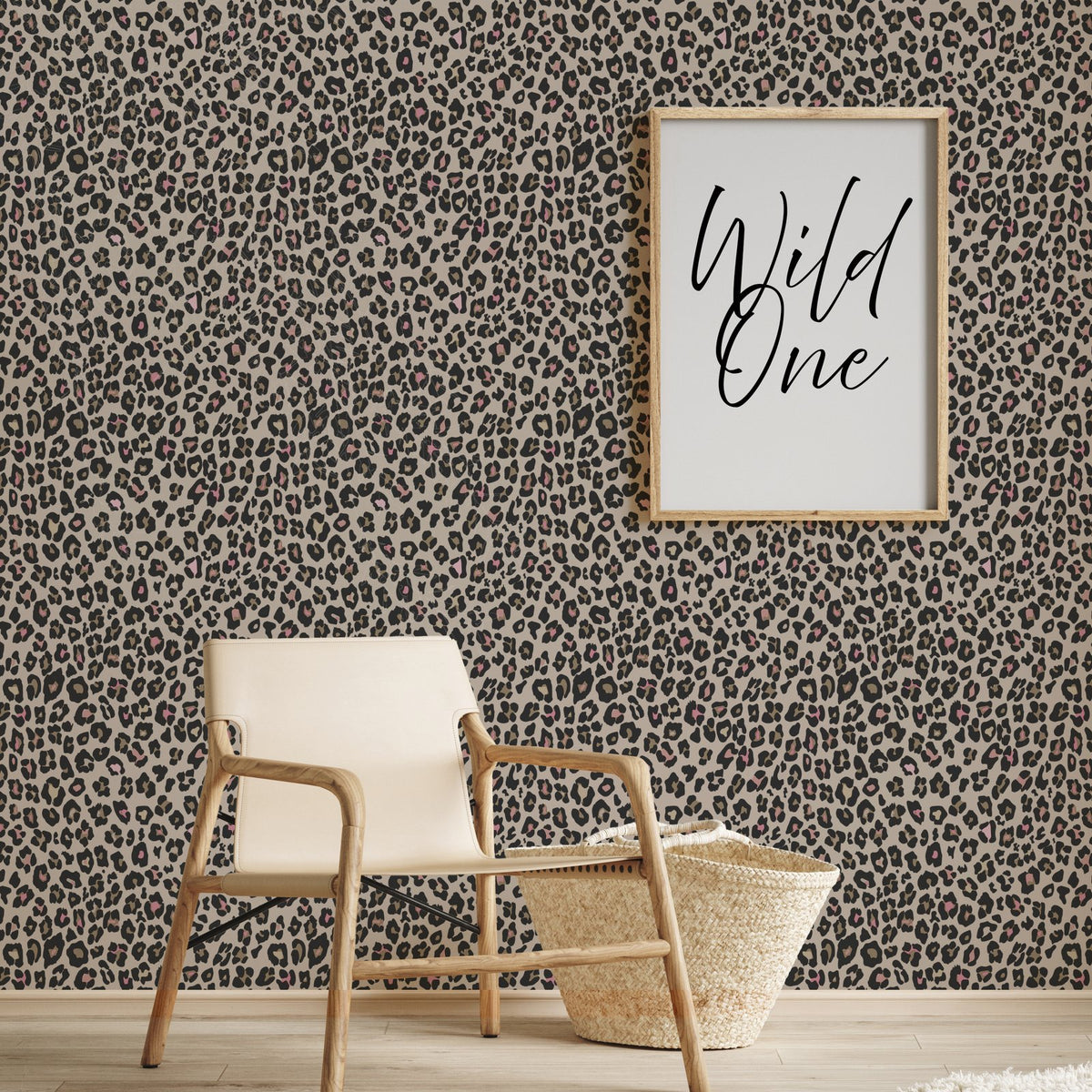 Galerie Kids and Teens Fun Leopard Beige Wallpaper G78564