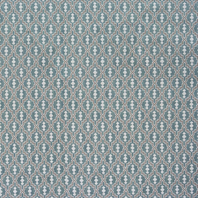 GASTON Y DANIELA GDT5152.010.0 AZTEC AGUA Fabric - Eade's Wallpaper