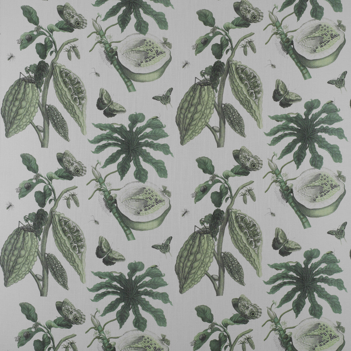GASTON Y DANIELA GDT5212.003.0 RETIRO VERDE Fabric - Eade's Wallpaper
