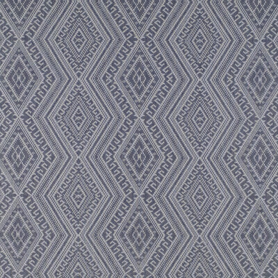 GASTON Y DANIELA GDT5313.002.0 ESTROMBOLI NAVY Fabric - Eade's Wallpaper