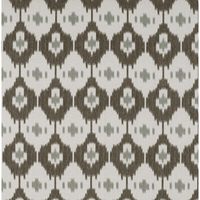 GASTON Y DANIELA GDT5315.007.0 PANAREA CHOCOLATE/GRIS Fabric - Eade's Wallpaper