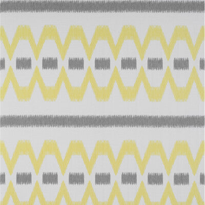 GASTON Y DANIELA GDT5316.001.0 LAMPEDUSA GRIS/AMARILLO Fabric - Eade's Wallpaper