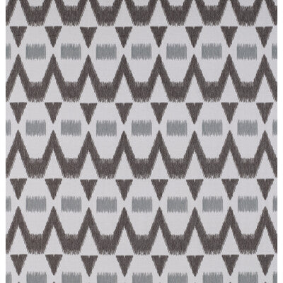 GASTON Y DANIELA GDT5317.001.0 MONTECRISTO GRIS/CHOCOLATE Fabric - Eade's Wallpaper