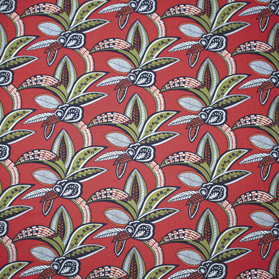 GASTON Y DANIELA GDT5426.1.0 TANZANIA CORAL Fabric - Eade's Wallpaper