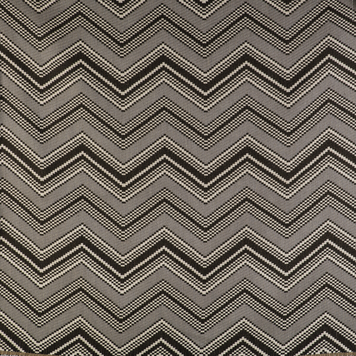 GASTON Y DANIELA GDT5498.004.0 ZIG ZAG GRIS Fabric - Eade's Wallpaper