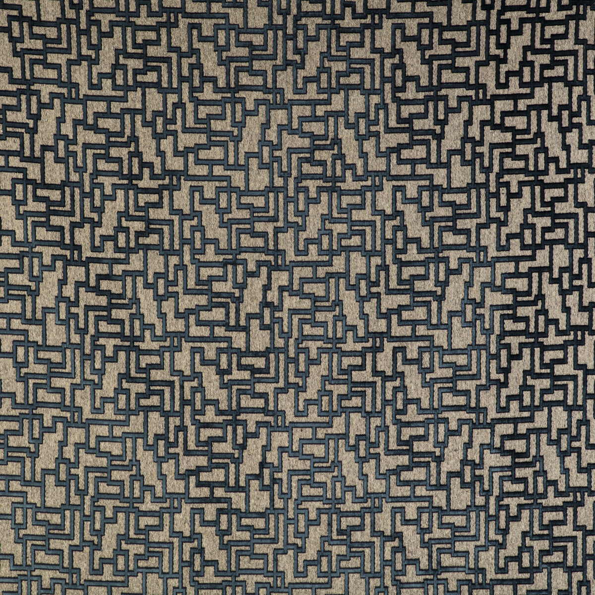 GASTON Y DANIELA GDT5501.002.0 LABERINTO AZUL Fabric - Eade's Wallpaper