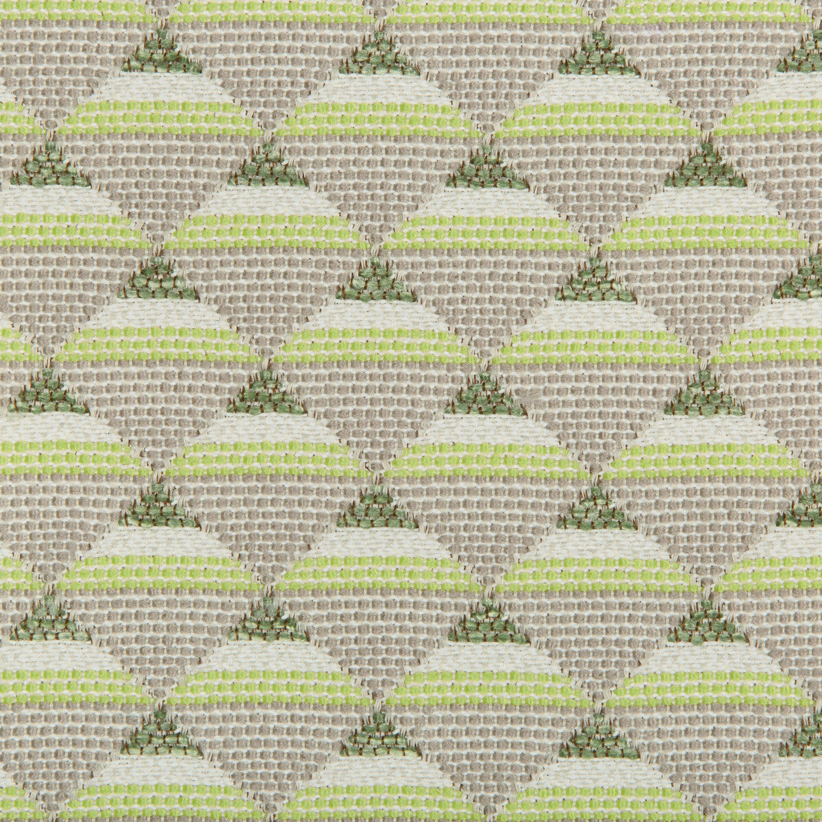 GASTON Y DANIELA GDT5512.003.0 PIRAMIDES VERDE Fabric - Eade's Wallpaper
