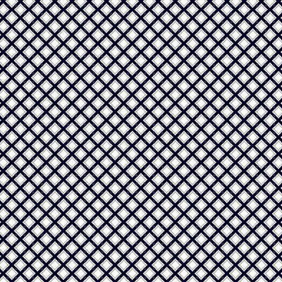 GASTON Y DANIELA GDT5527.002.0 TRELLIS NAVY/GRIS Fabric - Eade's Wallpaper