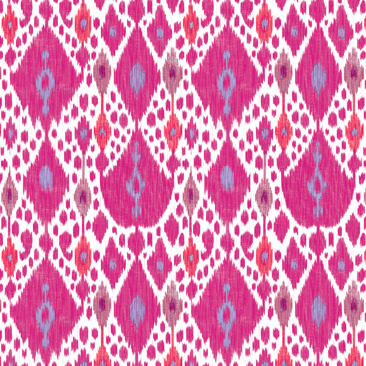 GASTON Y DANIELA GDT5542.003.0 IKAT ROJO Fabric - Eade's Wallpaper