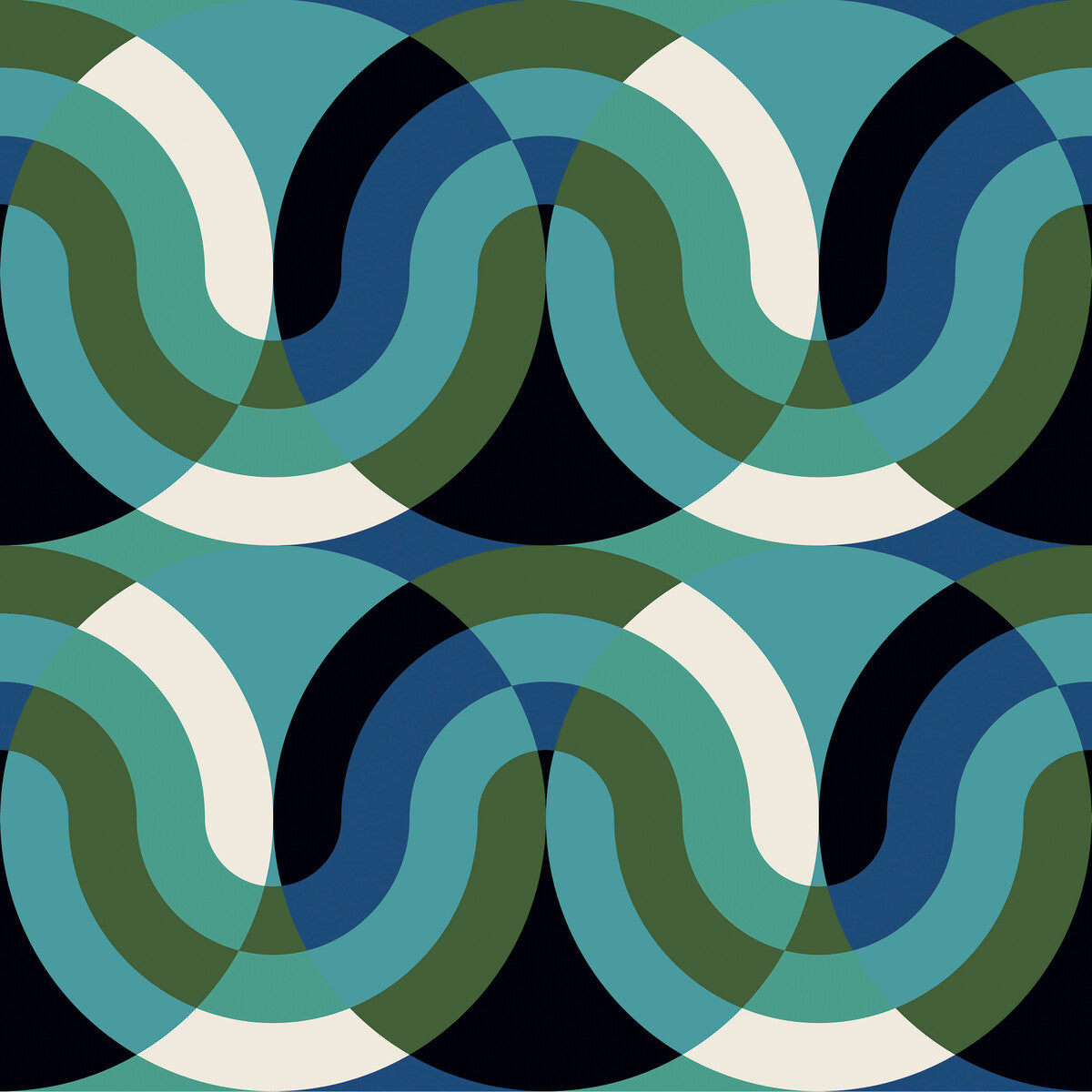 GASTON Y DANIELA GDT5624.002.0 KIMI AZUL/VERDE Fabric - Eade's Wallpaper