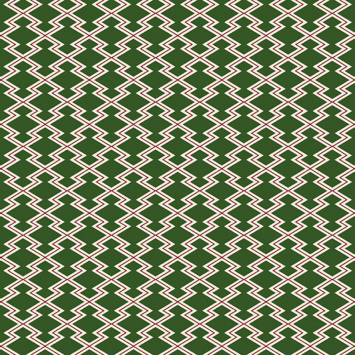 GASTON Y DANIELA GDT5625.002.0 HAYAMI VERDE Fabric - Eade's Wallpaper