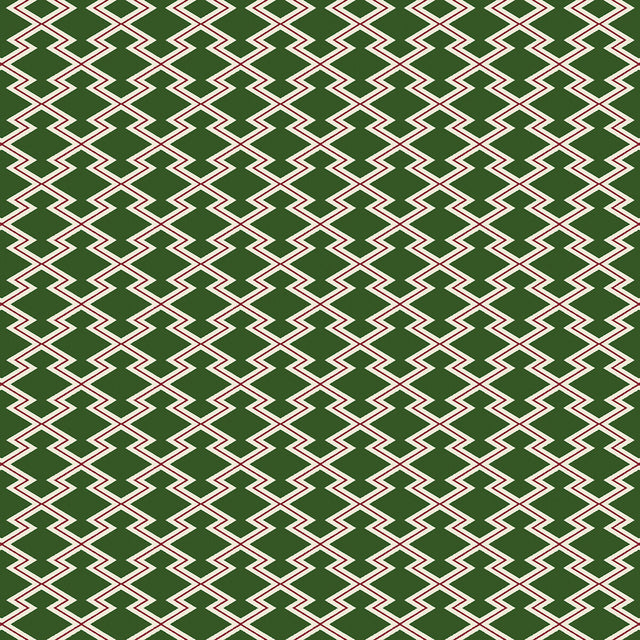 GASTON Y DANIELA GDT5625.002.0 HAYAMI VERDE Fabric - Eade's Wallpaper