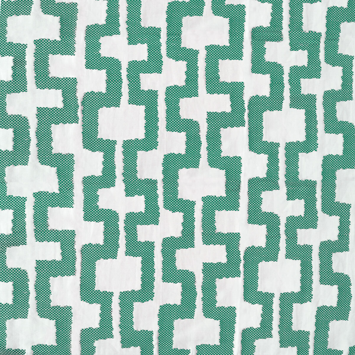 GASTON Y DANIELA GDT5628.004.0 RYU VERDE Fabric - Eade's Wallpaper