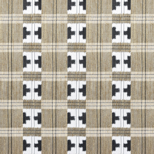 GASTON Y DANIELA GDT5633.001.0 TAKARA NATURAL Fabric - Eade's Wallpaper