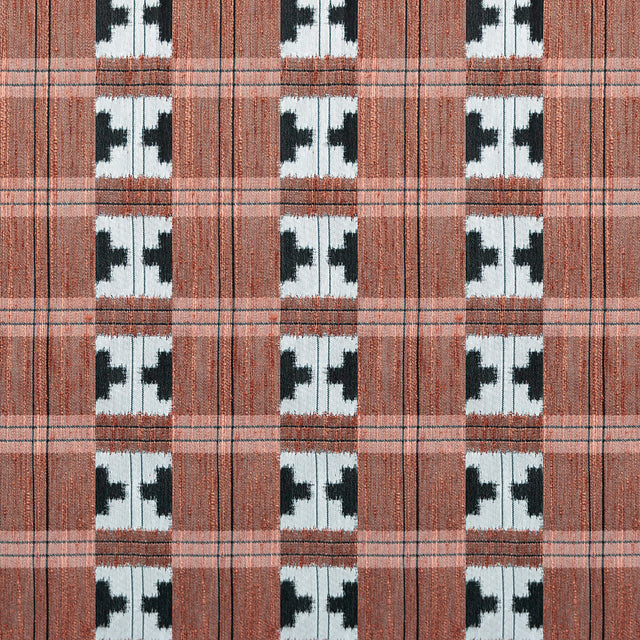 GASTON Y DANIELA GDT5633.004.0 TAKARA ROJO Fabric - Eade's Wallpaper