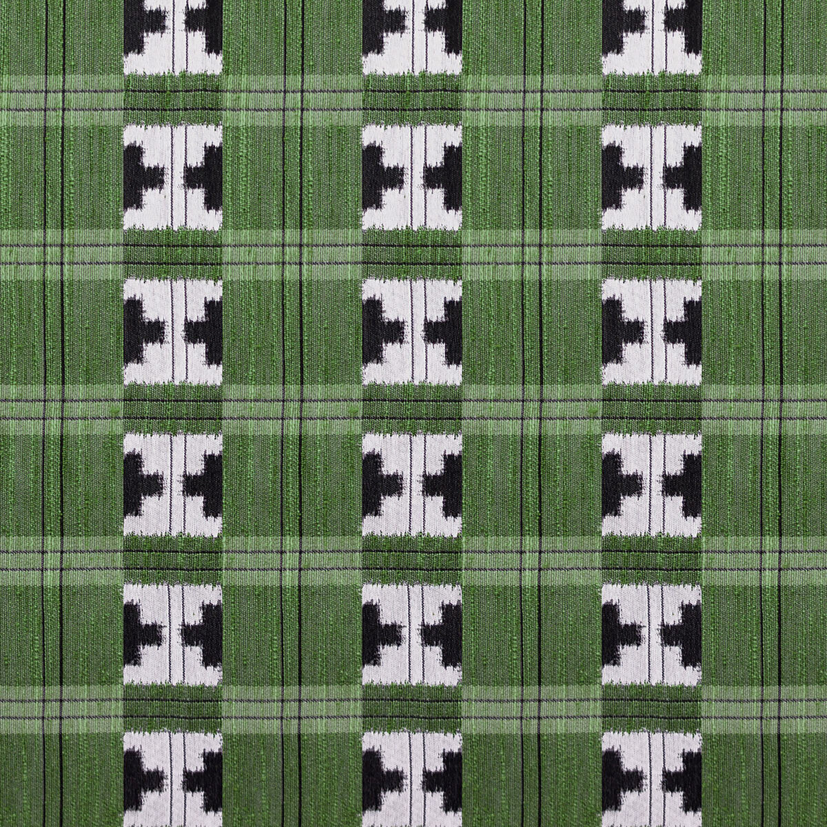 GASTON Y DANIELA GDT5633.005.0 TAKARA VERDE Fabric - Eade's Wallpaper