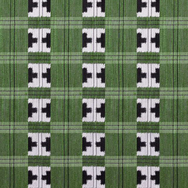GASTON Y DANIELA GDT5633.005.0 TAKARA VERDE Fabric - Eade's Wallpaper