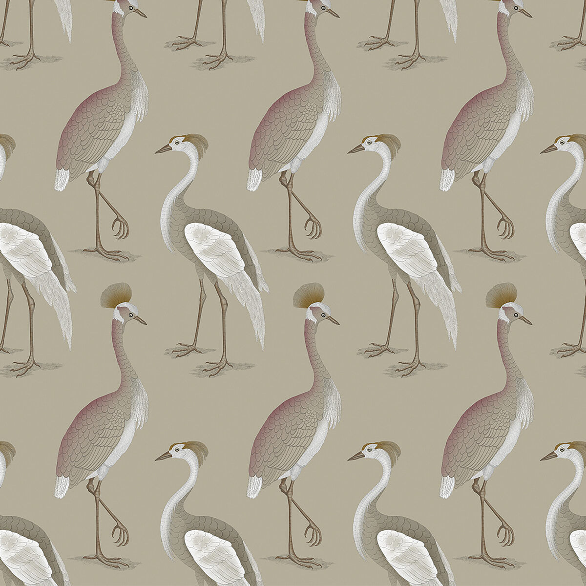 GASTON Y DANIELA GDT5649.002.0 GARZA REAL FONDO LINO Fabric - Eade's Wallpaper