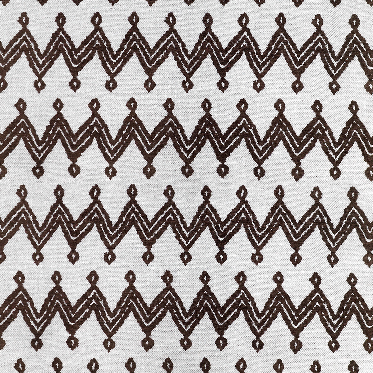 GASTON Y DANIELA GDT5653.004.0 NAVAJO CHOCOLATE Fabric - Eade's Wallpaper