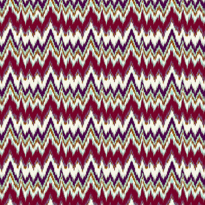 GASTON Y DANIELA GDT5677.002.0 CALA FIGUERA BERENJENA/VERDE Fabric - Eade's Wallpaper