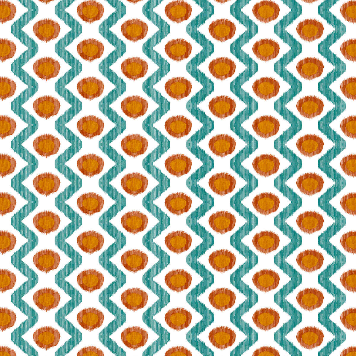 GASTON Y DANIELA GDT5681.005.0 CALA MARSAL TURQUESA TEJA Fabric - Eade's Wallpaper