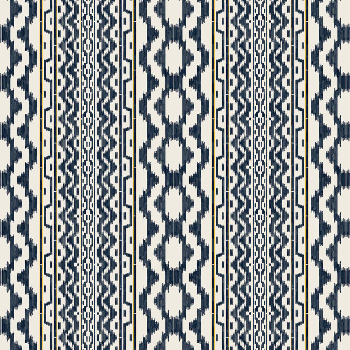 GASTON Y DANIELA GDT5682.003.0 CALA MURADA NAVY Fabric - Eade's Wallpaper