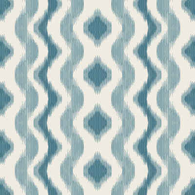 GASTON Y DANIELA GDT5683.001.0 CALA FERRERA AZUL Fabric - Eade's Wallpaper