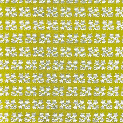 GASTON Y DANIELA GDT5699.001.0 TULIP LIMA Fabric - Eade's Wallpaper