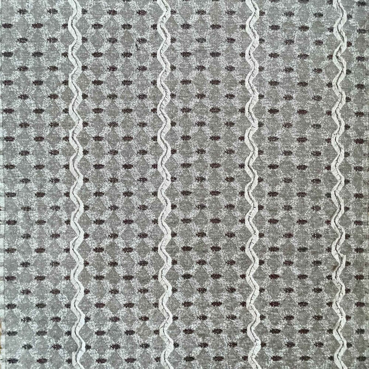 GASTON Y DANIELA GDT5722.001.0 SEVAN CHOCOLATE Fabric - Eade's Wallpaper