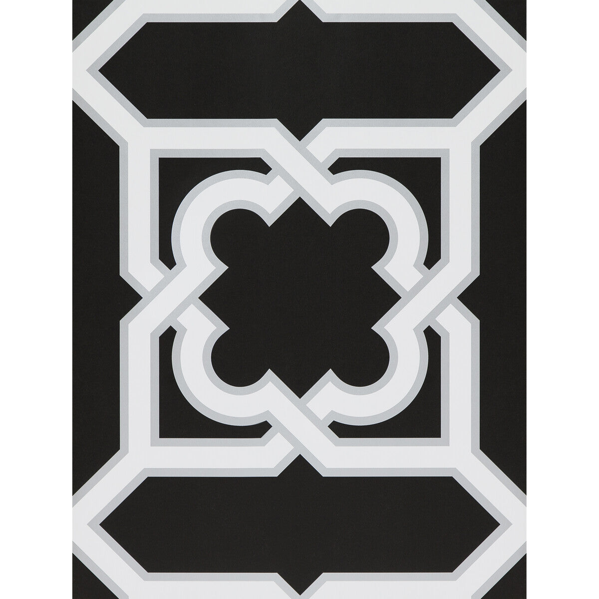 GASTON Y DANIELA GDW5257.003.0 MARTIN FDO ONYX/BLANCO Wallpaper - Eade's Wallpaper