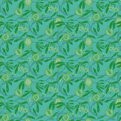 GASTON Y DANIELA GDW5439.005.0 GRANADAS VERDE/AZUL Wallpaper - Eade's Wallpaper
