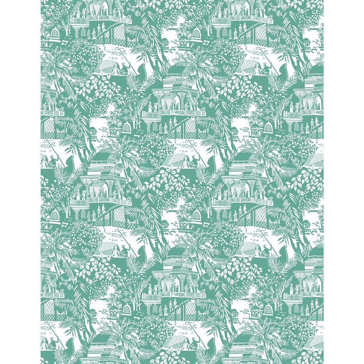 GASTON Y DANIELA GDW5450.001.0 OLIMPO ESMERALDA Wallpaper - Eade's Wallpaper