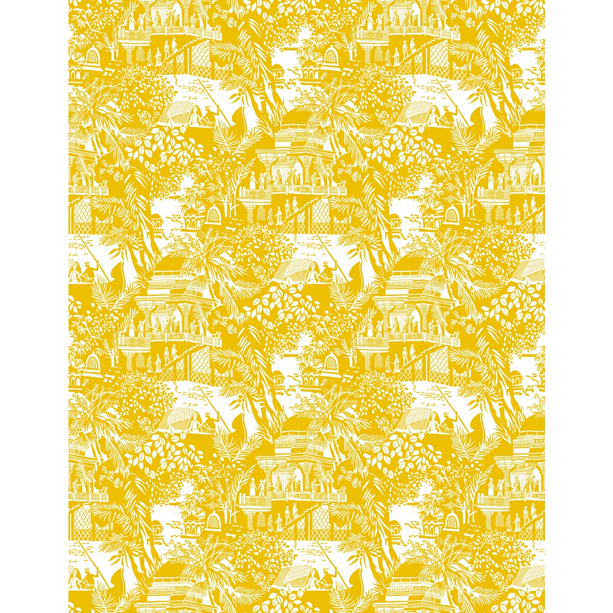 GASTON Y DANIELA GDW5450.002.0 OLIMPO AMARILLO Wallpaper - Eade's Wallpaper