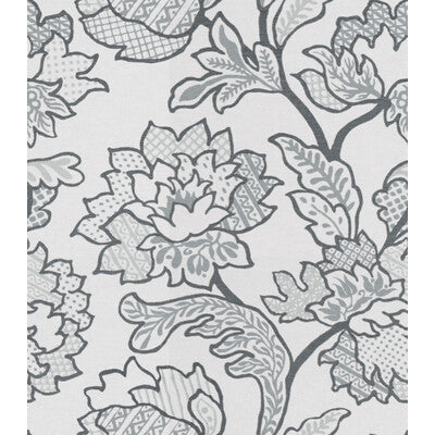KRAVET BASICS GEOFLORAL.11.0 GEO FLORAL PLATINUM Fabric - Eade's Wallpaper