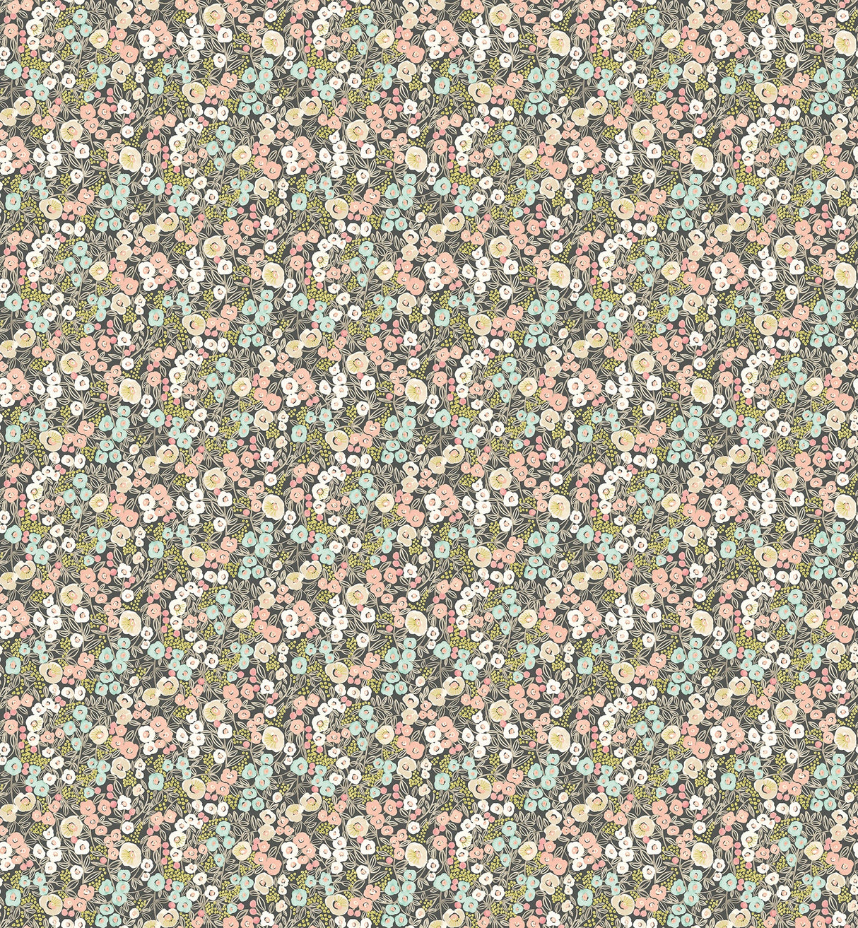 ohpopsi GHS50121W Flora Peach Garden Wallpaper