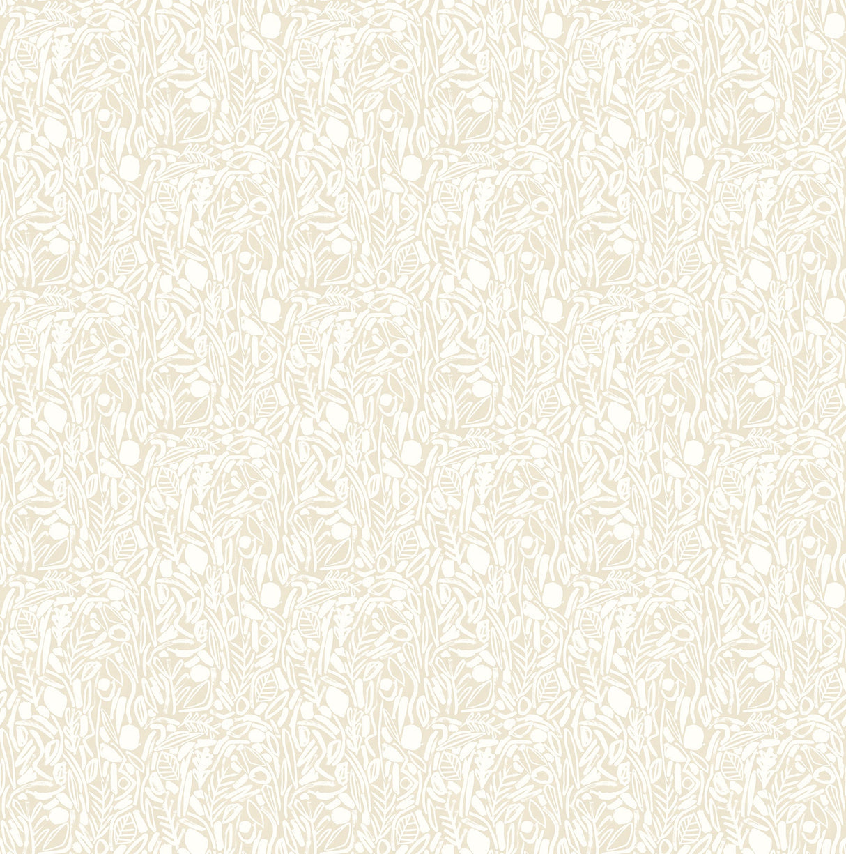 ohpopsi GHS50141W Verdure Neutral Painted Botanical Wallpaper