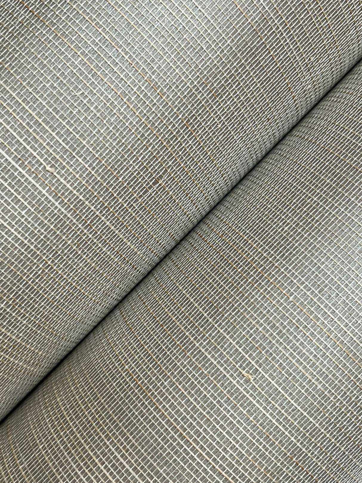 York GL0500GV Abaca Weave Taupe Wallpaper