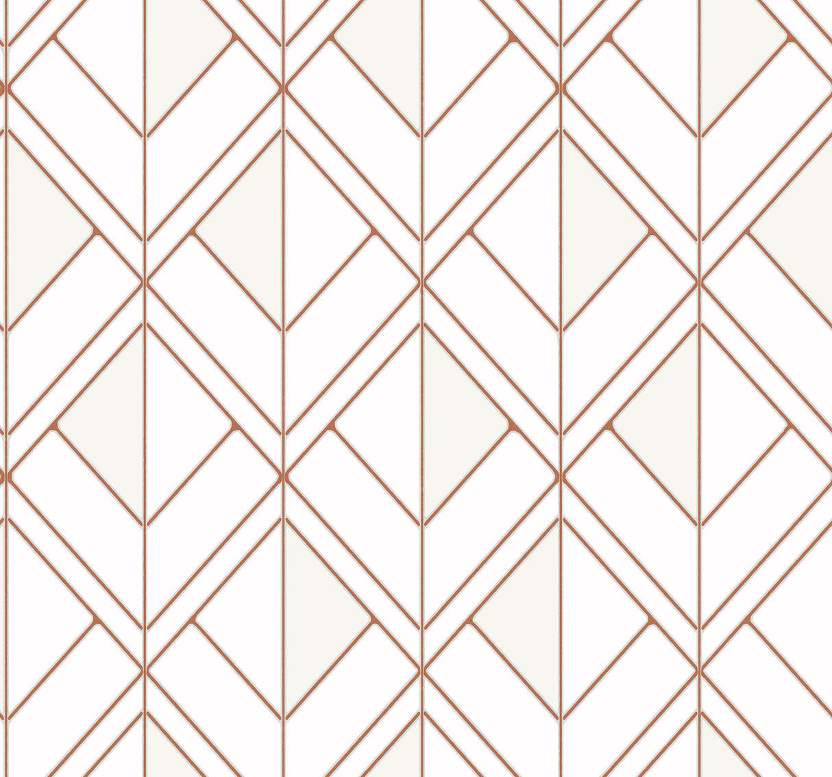 York GM7551 Diamond Shadow Orange Wallpaper