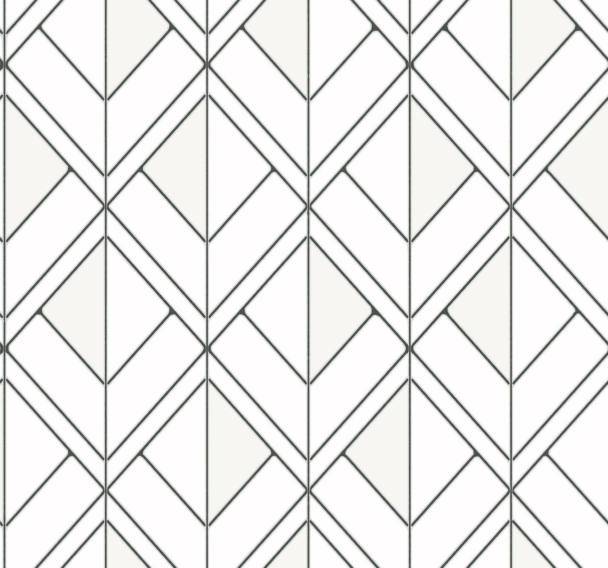 York GM7552 Diamond Shadow White Wallpaper