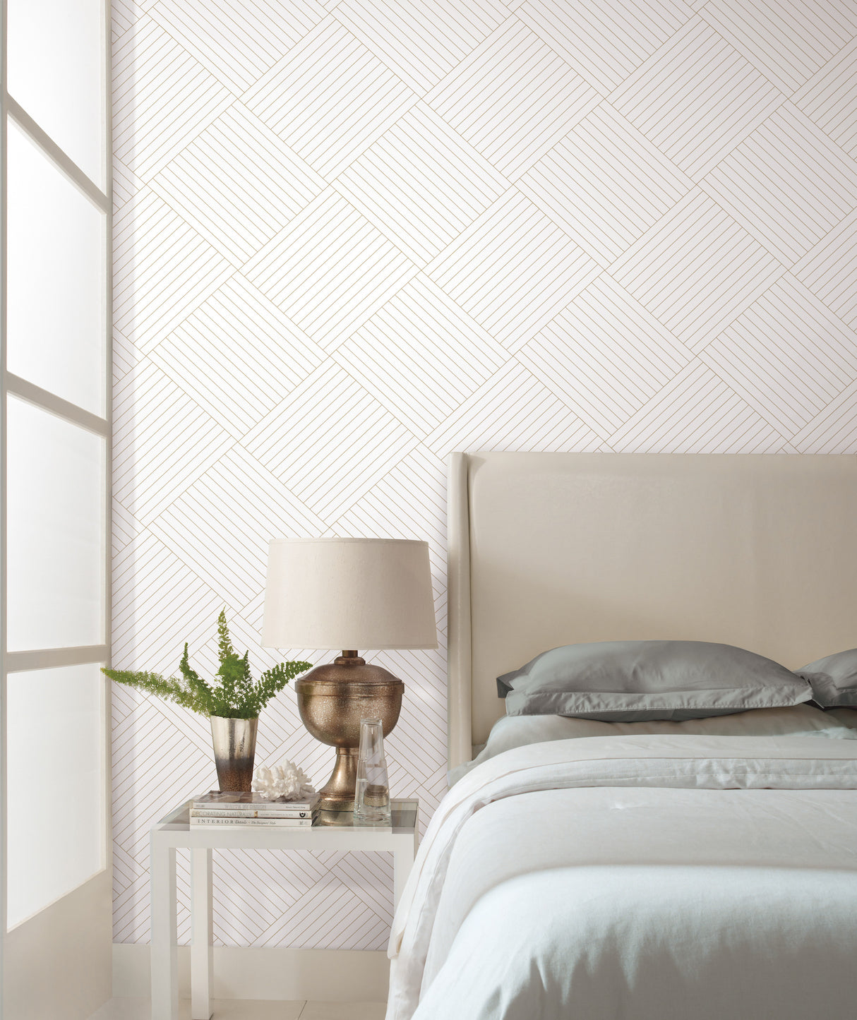 York GM7564 Twisted Tailor Gold Wallpaper