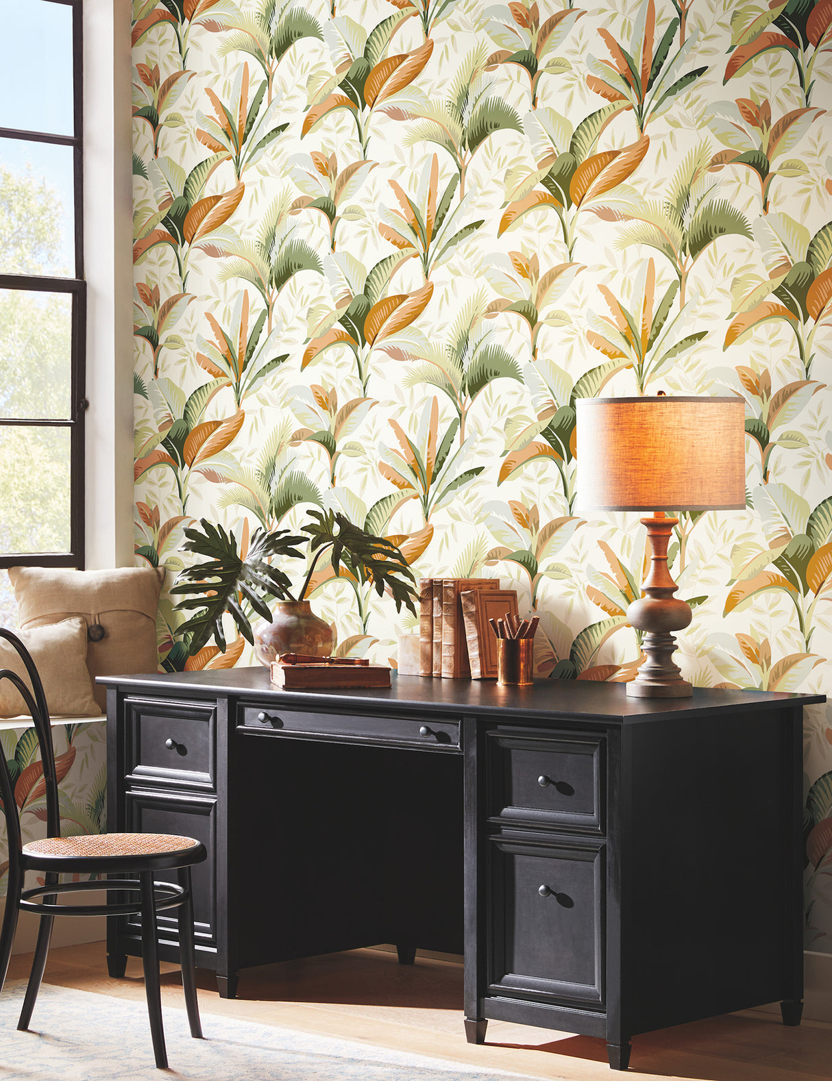 York GO8201 Summerhouse Sienna Wallpaper