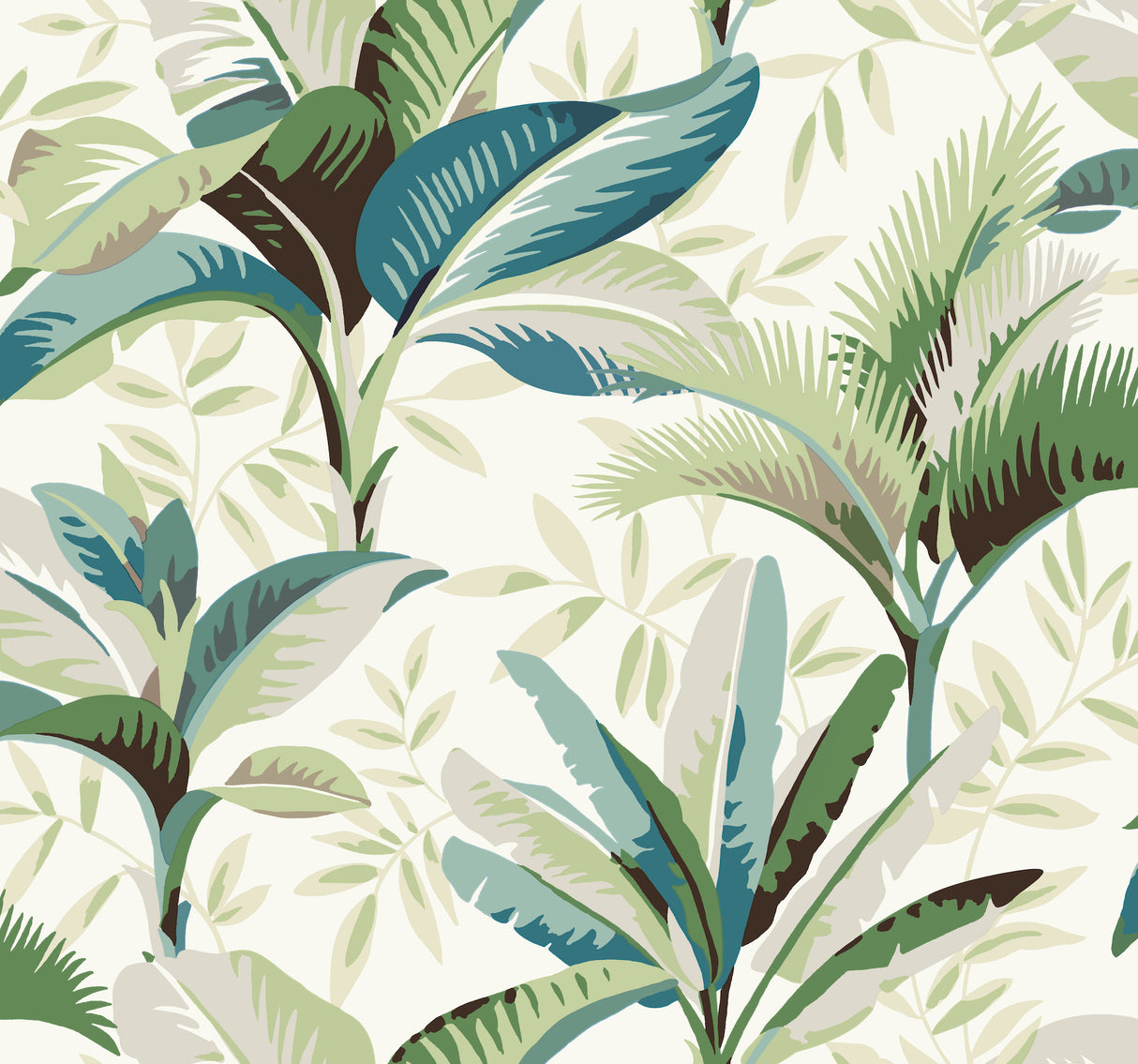 York GO8202 Summerhouse Peacock Wallpaper