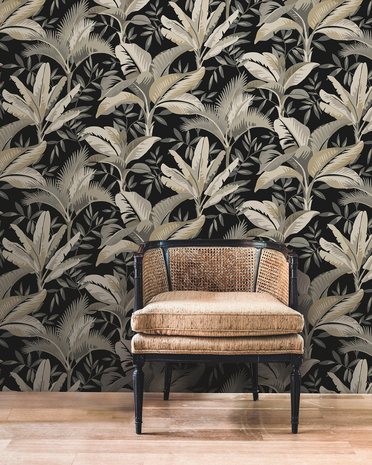 York GO8204 Summerhouse Midnight Wallpaper