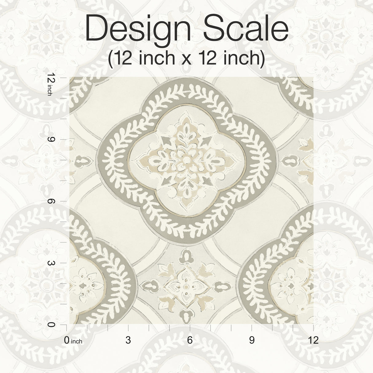 York GO8212 Garden Trellis Hazel Wallpaper